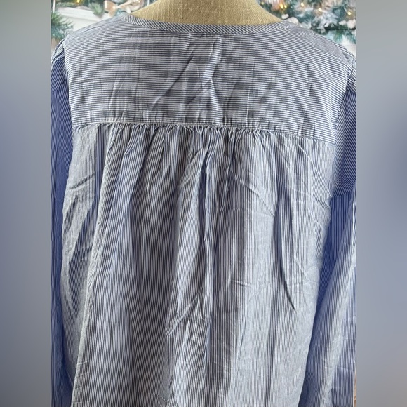Lucky Brand Size:XL Top  Long Sleeve Button Down 100% Cotton - Picture 4 of 11